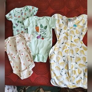 Baby Onesie and Sleep Sack Set